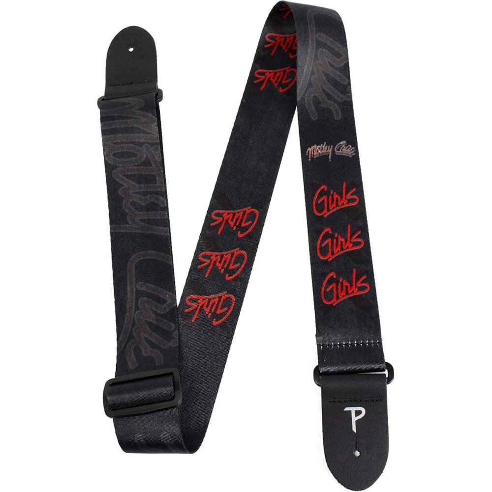 Motley Crue - Girls, Girls, Girls Guitar Strap - Black